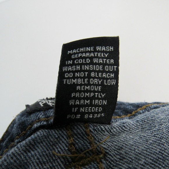 Celebrity Pink Sz 1 distressed lace hem jean denim shorts Dark wash 28 in waist - Picture 4 of 6